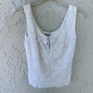 Y2k white top